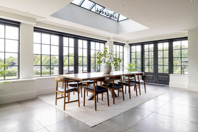 Design ideas for a medium sized contemporary bedroom in Essex.