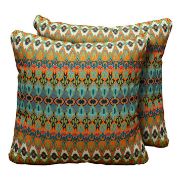 Square Outdoor Patio Pillows, Moroccan