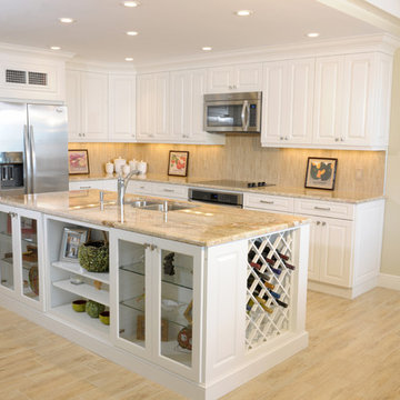 waterfront open kitchen remodel
