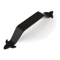 Fleur de Lis Barn Door Pull - Door Levers
