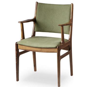 Fred Arm Chair Rustic Green