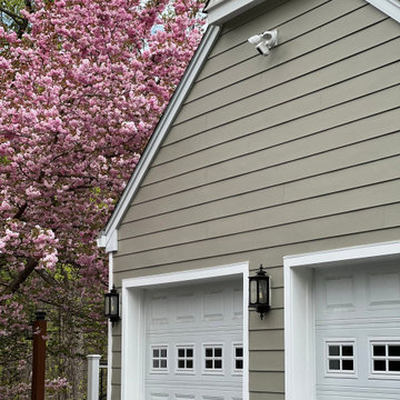 Port Murray, NJ — James Hardie Staggered Shake & New Decking