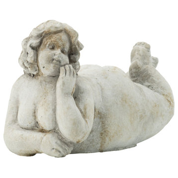 Lounging  Lady Statuette