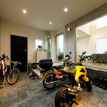 LDKと一体になる”Bike Garage House！”