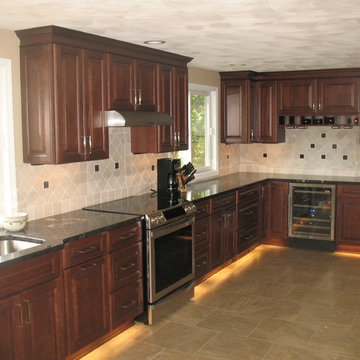 Traditional Cherry Cabinets