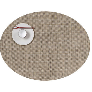 Minibasket Oval Table Mat, Linen