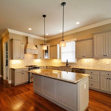 Highland Lakes: Refinish/Island Modifications/New Tile