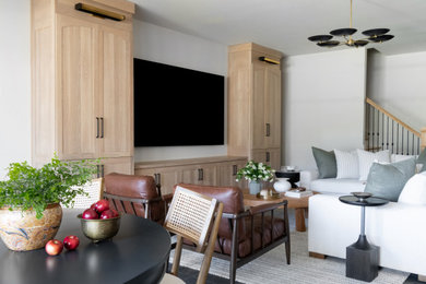 Inspiration for a family room remodel in Nashville