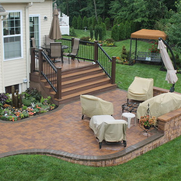 New deck and patio