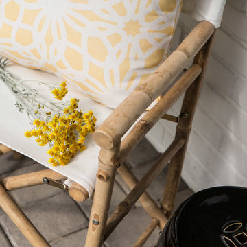 Detail of Seat and Chinese Garden Stool