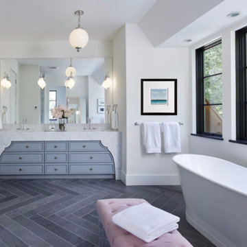 One Coast Design's Bathrooms