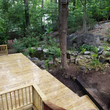 New Deck in Backyard Retreat