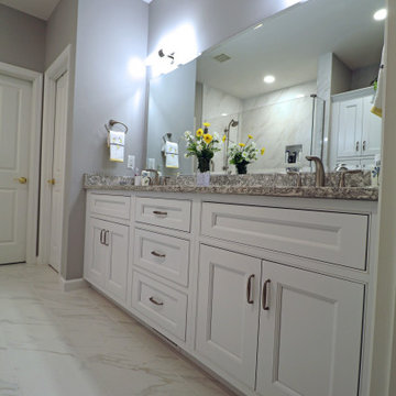 Classic white kitchen project