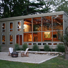 gravel patio