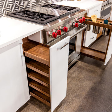 StyleCraft Cabinets Installed Kohler Signature Store Dallas