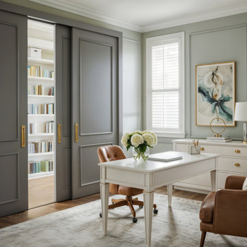Custom Wood Sliding (By-pass) Closet Doors