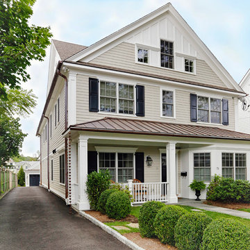 Greenwich New In -Town Custom Home 2014 - DeRosa Builders