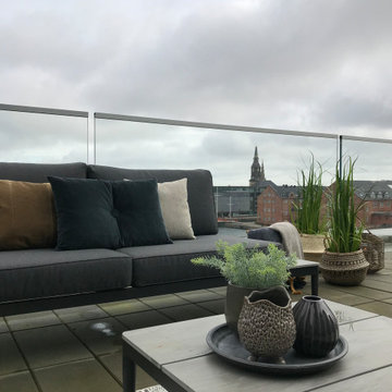 Luksusindretning af penthouse lejlighed på Christians Brygge