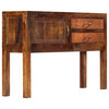 vidaXL Sideboard Storage Console Table Sideboard with Drawers Solid Wood Mango