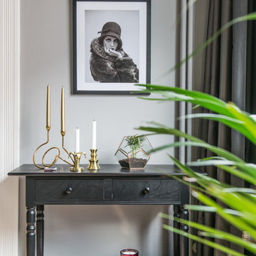 Graues Wohnzimmer