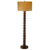 Bassett Mirror L2322F Clemence Table Lamp in Fruitwood Finish