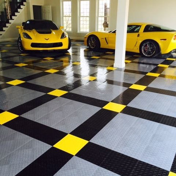 Cool Home Garage With RaceDeck® TuffShield Garage Flooring -