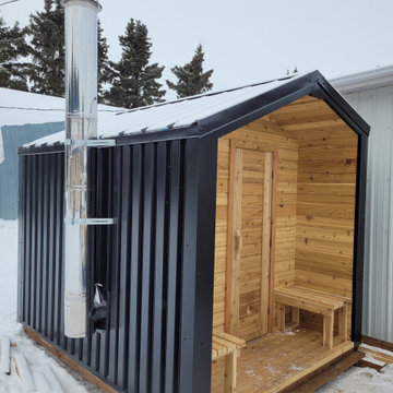 outdoor saunas