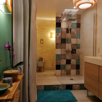 Salle de bain privé pour la chambre d'adolescent