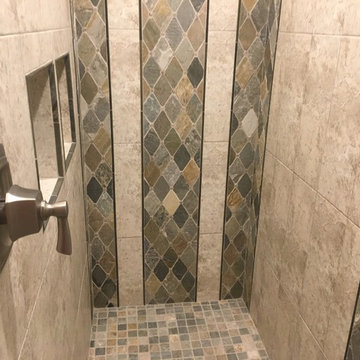 Tile Shower Waterfalls