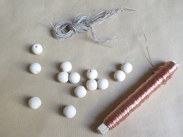 DIY : Créer une étoile en perles de bois
