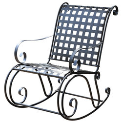 Mediterranean Outdoor Rocking Chairs by ShopFreely
