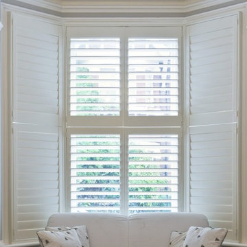Bay Windows Palntation Shutters