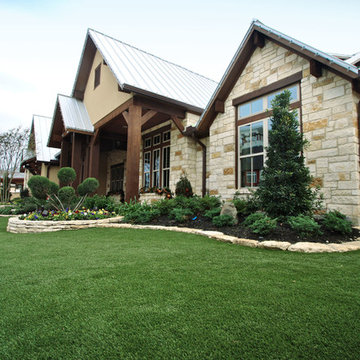 Front Yard Landscapes with Artificial Grass