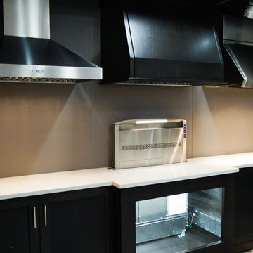Kitchen Vent Hoods- Subzero Showroom