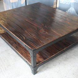Bespoke Shou Sugi-Ban Coffee Table - Coffee Tables & Side Tables