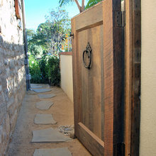 Backyard gate