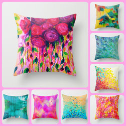 Ebi Emporium Polyester Pillow Covers - Decorative Pillows