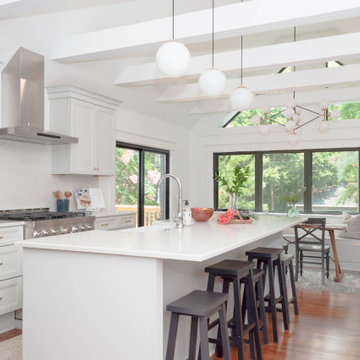Nashville Sylvan Park Kitchen and Deck Addition