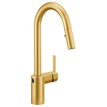 Moen 7565EW Align 1.5 GPM One Handle High Arc Pulldown Kitchen - Brushed Gold