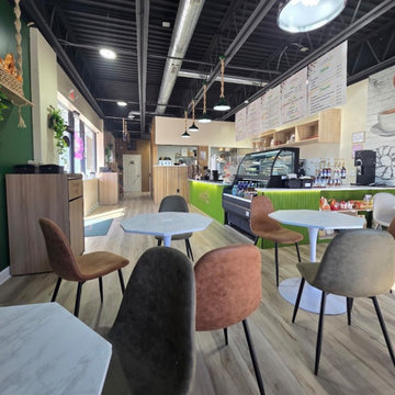 Open-Concept Restaurant Layout
