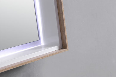 Miroirs lumineux à led salle de bain design