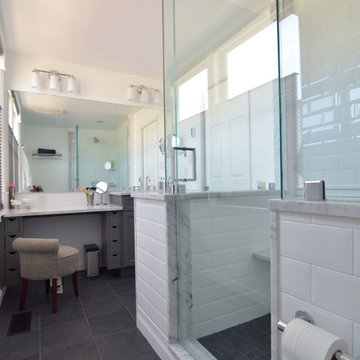 Frameless Glass Walk-in shower
