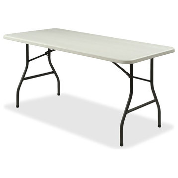 Lorell Ultra-Lite Folding Table, 72"x30" Top