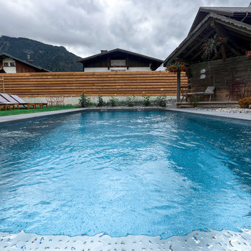 Piscine Inox 11,8 x 3,8 x 1,4 - Hôtel Fleur des Neiges