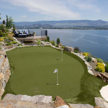 Golf and Putting Greens with Artificial Grass
