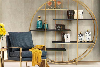 Inspiration for a living room remodel in Other