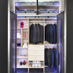 Extended Height Bi fold Closet system - Wardrobes and Armoires