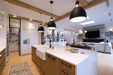 Inspiration for a cottage kitchen remodel in Vancouver