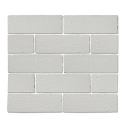 Product: Glazed Slimbrick Tile; Ash - Matte - Products