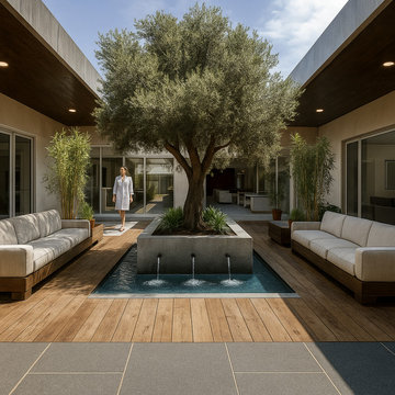 Exterior Remodel for Spa & Surgical Center in Fresno